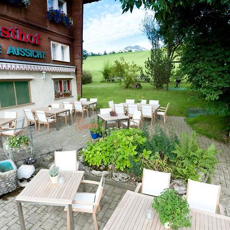 Hotel Frohe Aussicht Weissbad Exterior photo