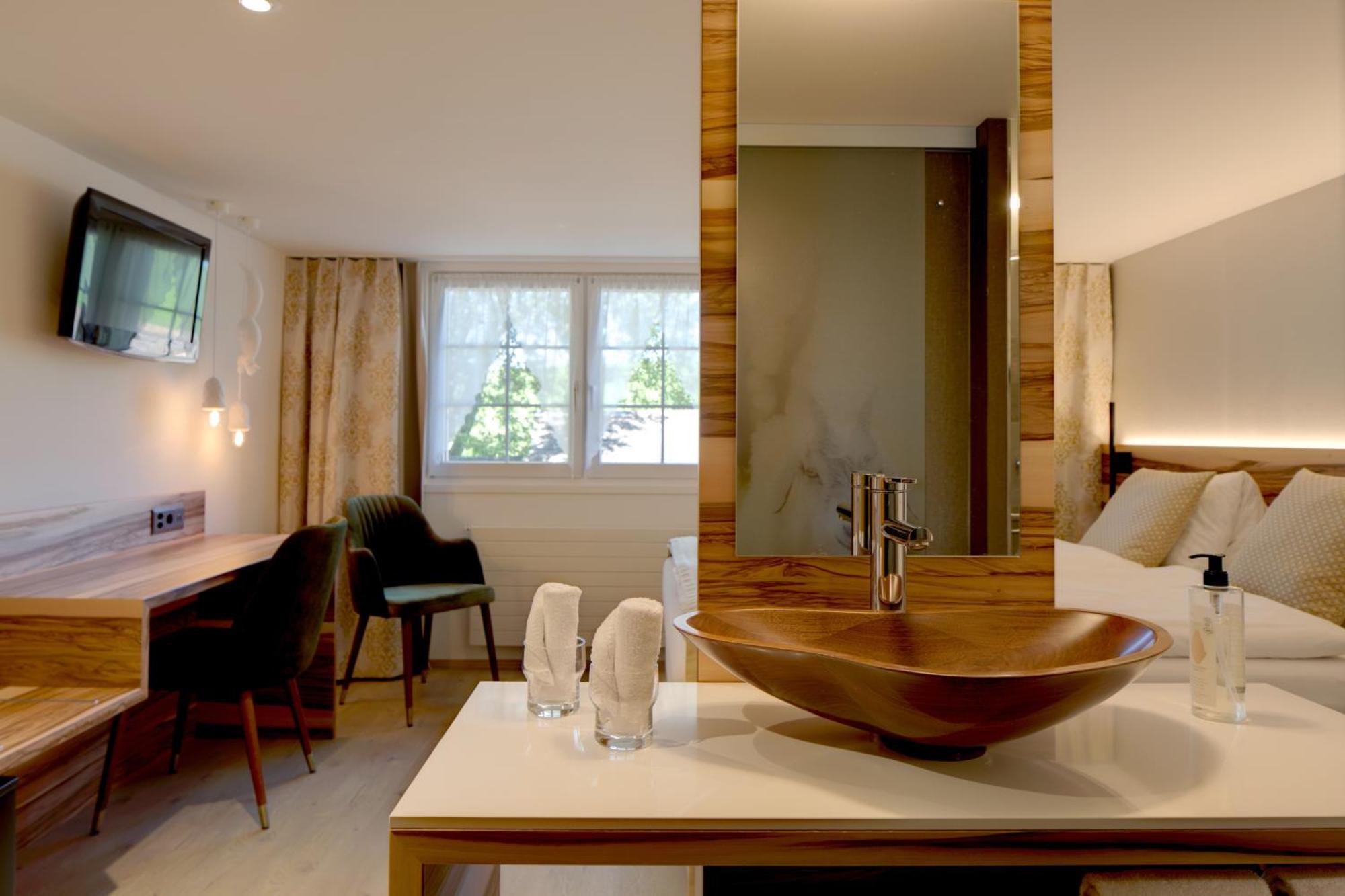 Hotel Frohe Aussicht Weissbad Room photo